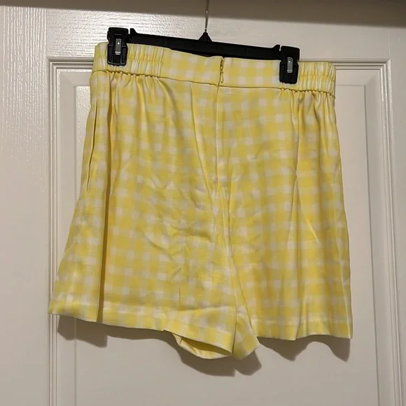 NWT Anthropologie Hutch Pleated Gingham Shorts - Picture 11 of 13